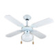 Вентилатор полюлей с 1 ламп SAPIR SP 1760 4C1L, 50W, 106см