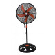 Вентилатор Oliver Voltz OV51760N18, 50W, 18", Черен /Оранжево