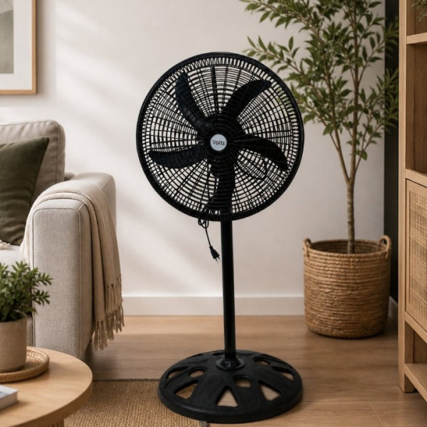 Вентилатор Voltz OV51760N18, 50W, 18", Регулиране, Черен