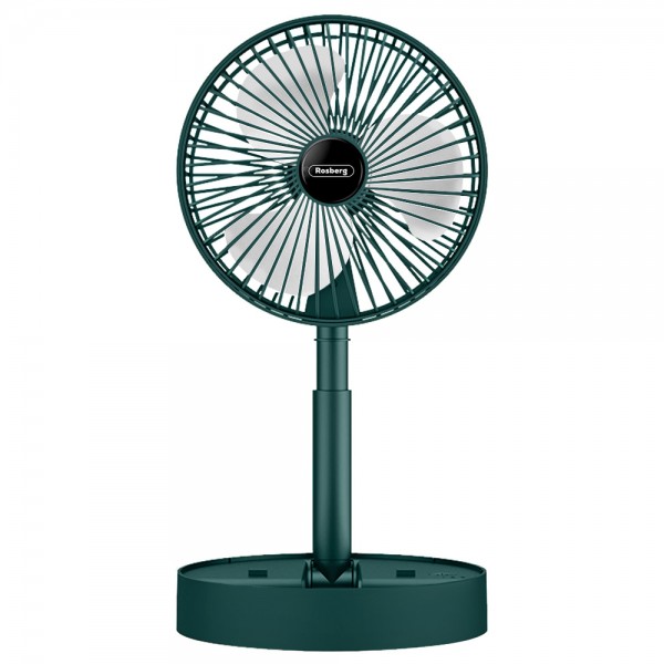 Вентилатор USB R51760F зелен настолен