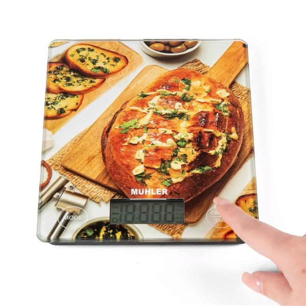 Електрона кухненска везна Muhler KSC-2277, 5кг, Bakejoy