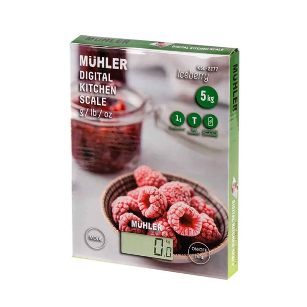 Кухненска везна Muhler KSC-2277,  Iceberry, 5кг