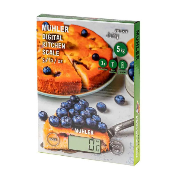 Кухненска везна Muhler KSC-2277, 5кг, Juicy