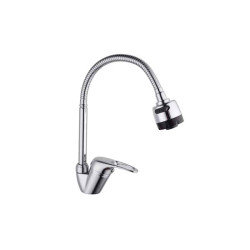 Смесител за вода с гъвкав чучур Rosberg R57100AZ6